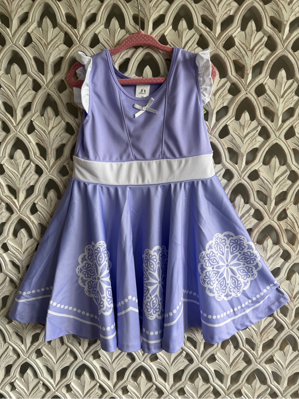Little Adventures Twirly Girl Amulet Sofia Princess Dress Size 4